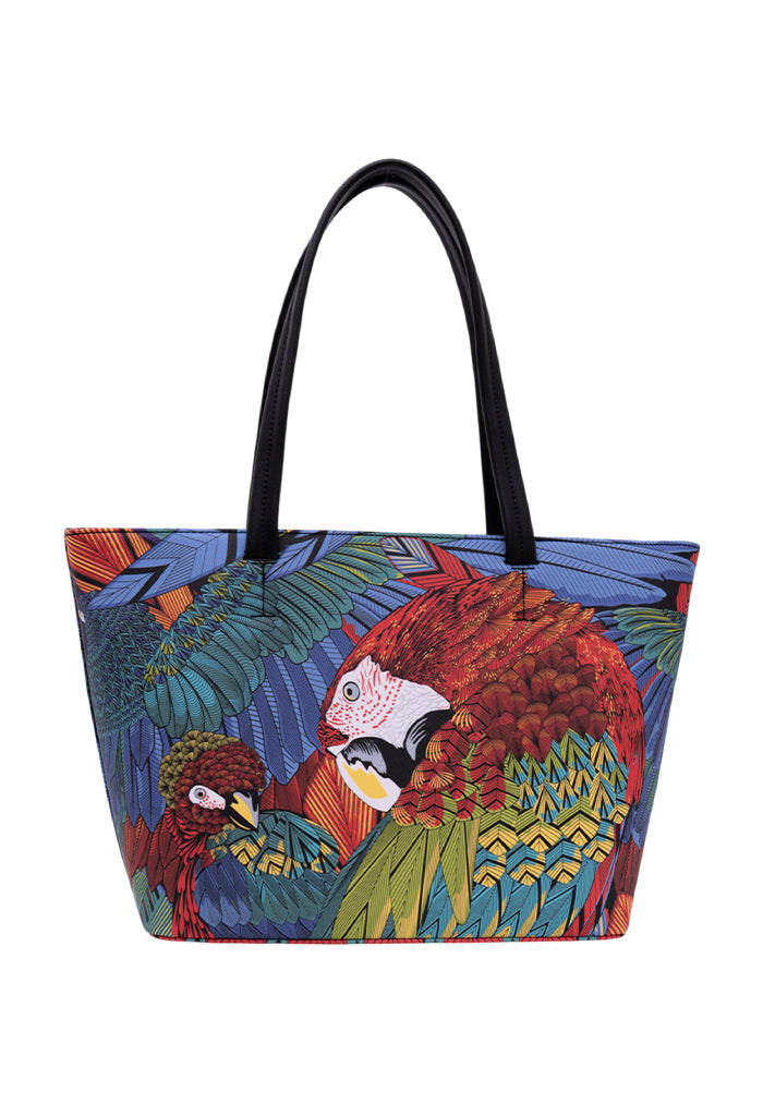 Tote K'iin Saffiano Guacamaya