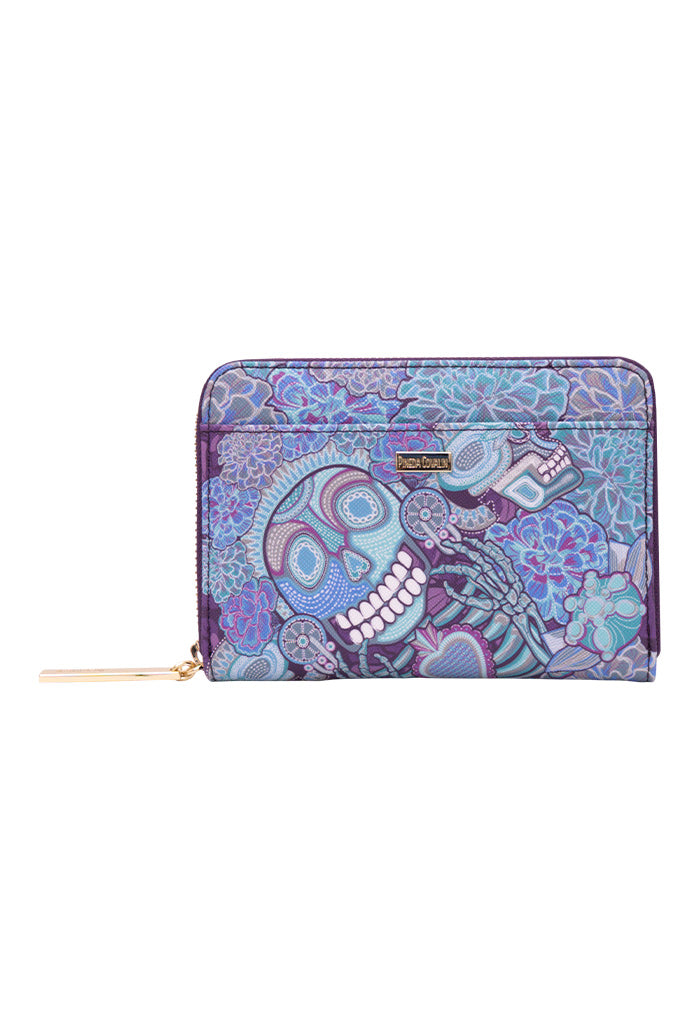 Cartera Mediana Saffiano Día de Muertos Catrina