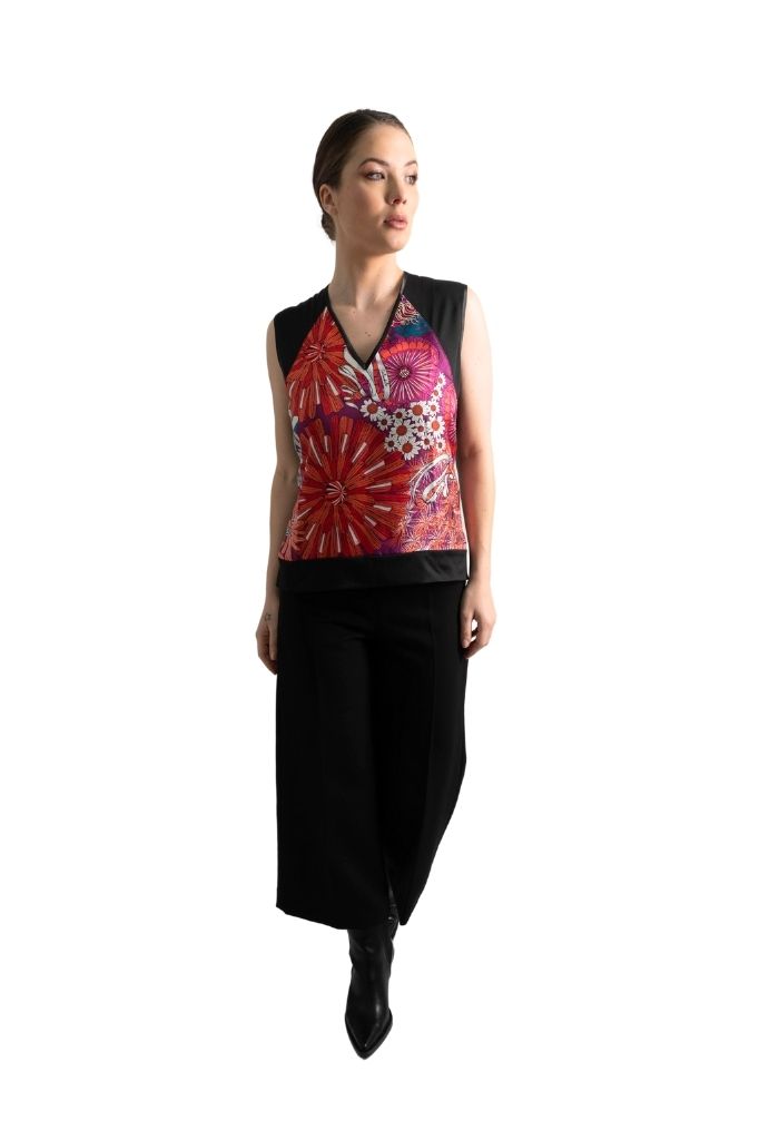 Blusa Caudal Herbolaria Flores