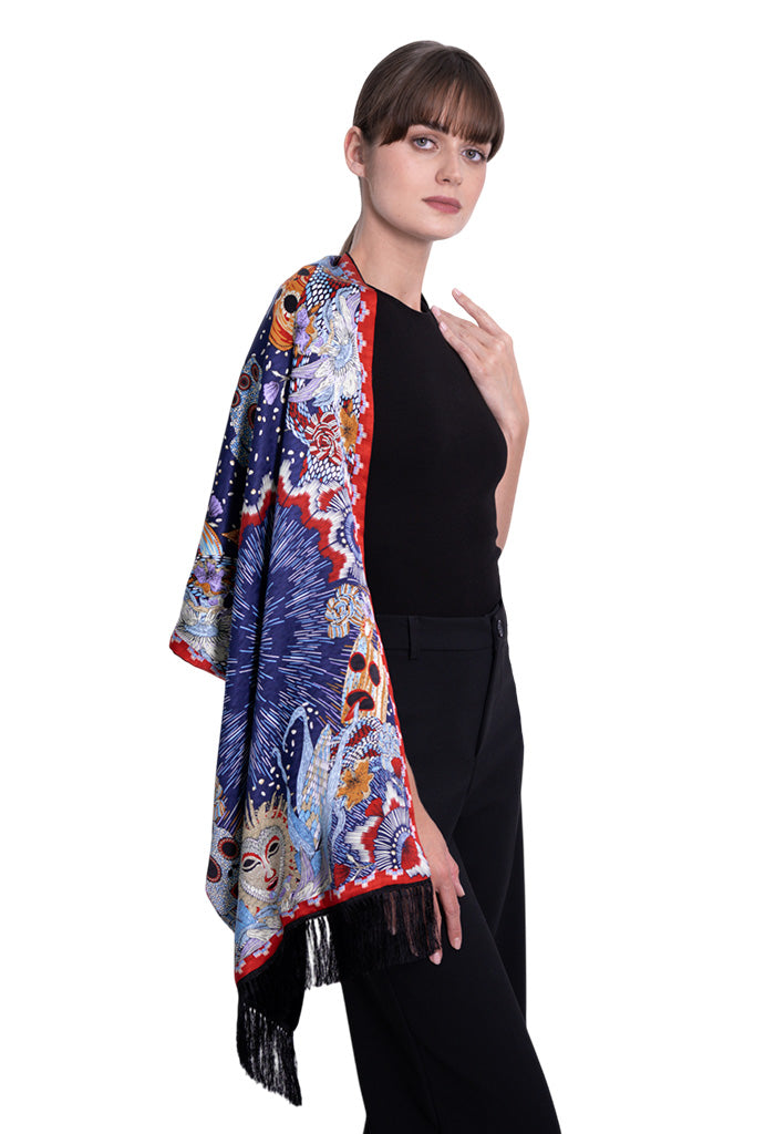 Chalina Con Terciopelo Máscaras Mexicanas