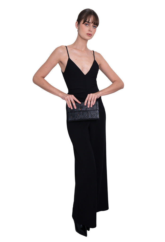 Bolsa Baas de Piel Grabado Mariposa