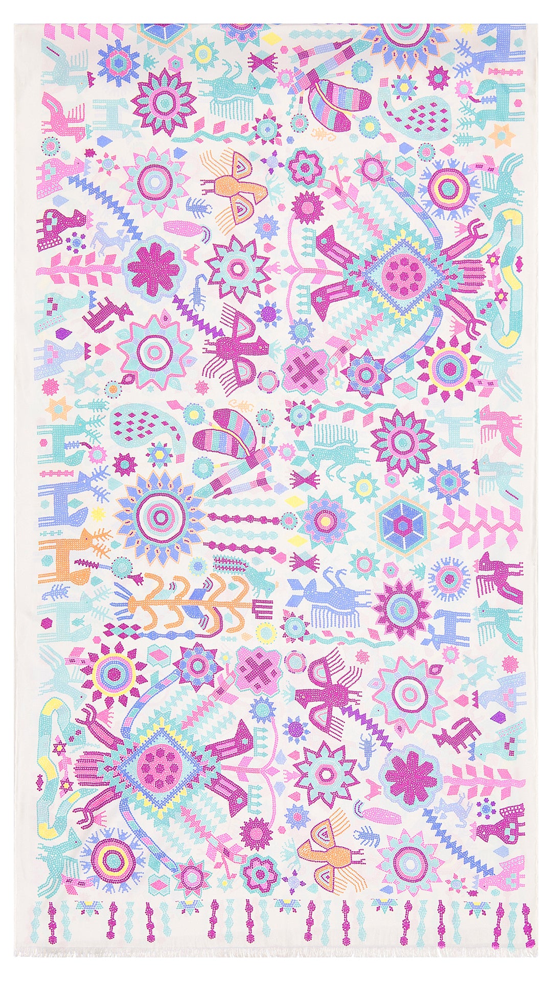 Chalina de Seda Espíritu Huichol