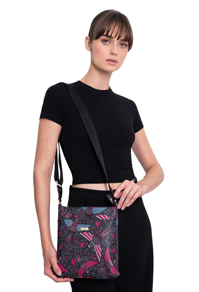 Messenger Bag Xíimbal Saffiano Colibrí