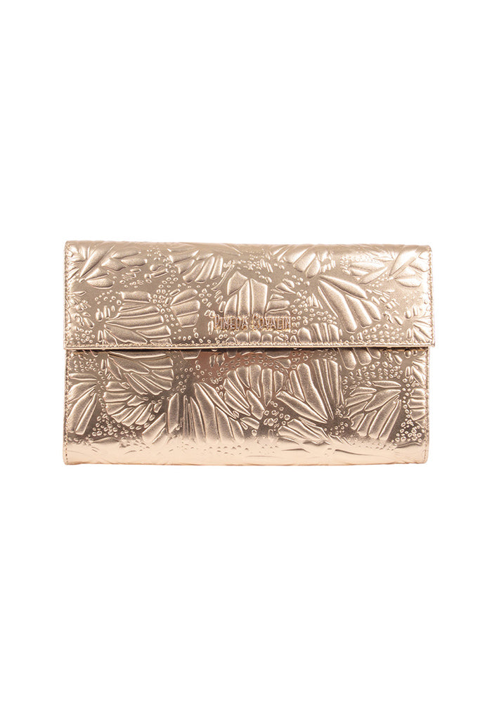 Bolsa Baas de Piel Grabado Mariposa