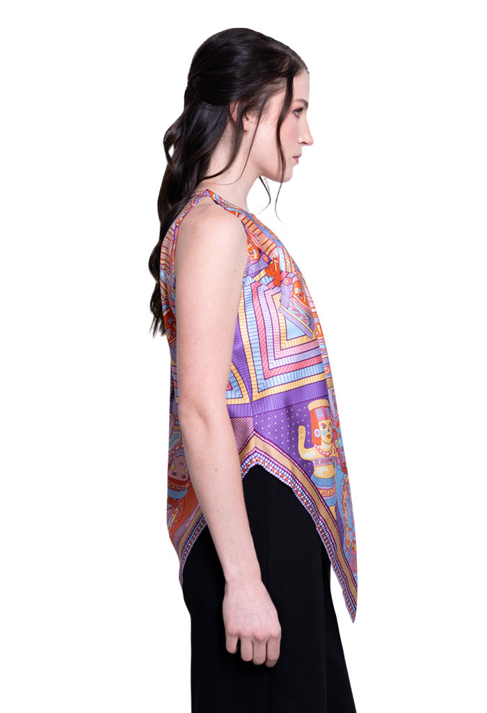 Blusa Cuello Ajustable Caritas Sonrientes Veracruz