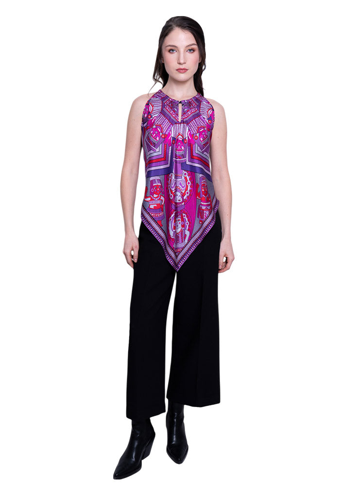 Blusa Cuello Ajustable Caritas Sonrientes Veracruz