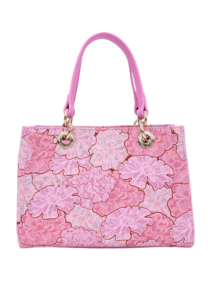 Mini Satchel Kaxan Saffiano Cempasúchil Ofrenda