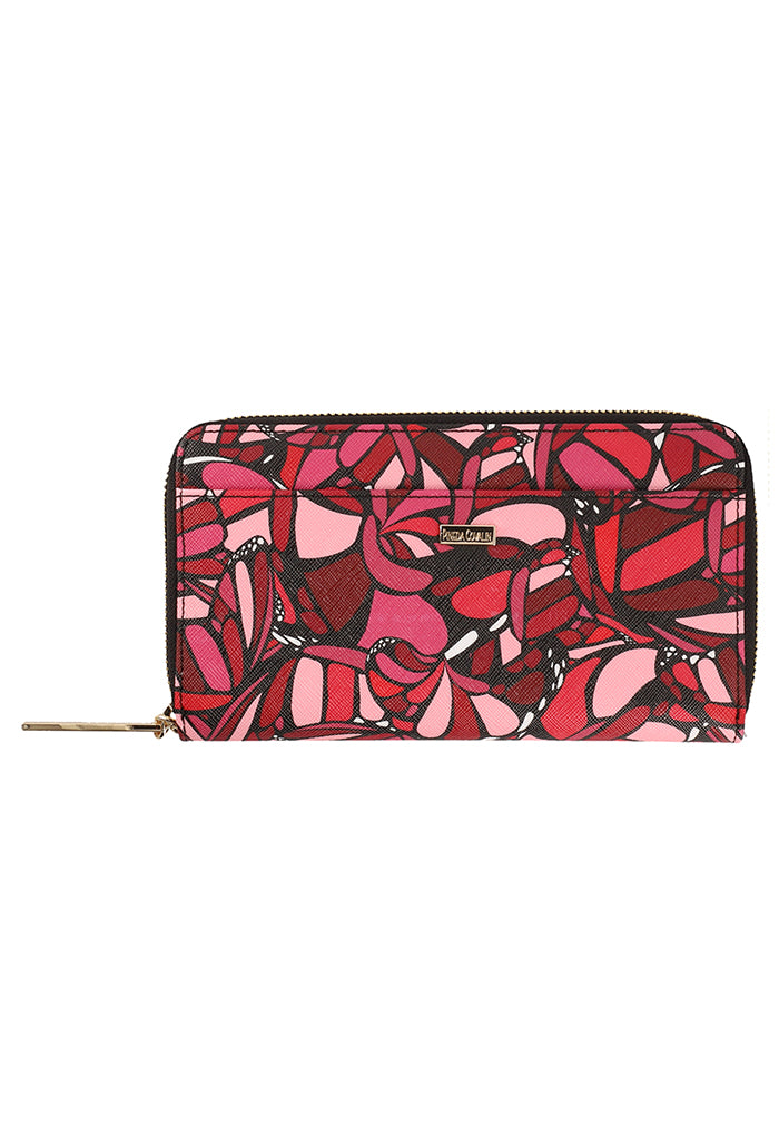 Cartera Grande Saffiano Mariposa Abstracta