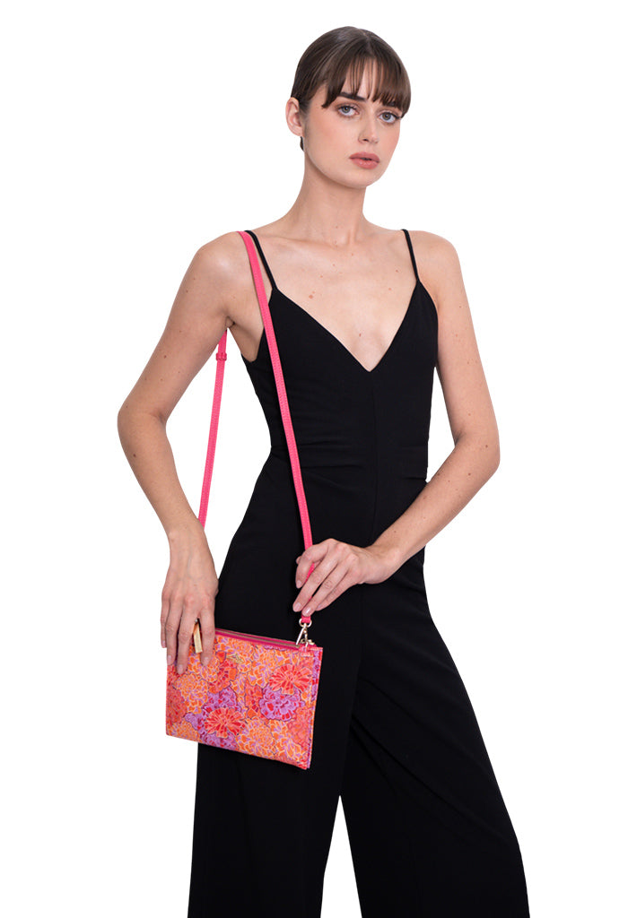 Crossbody Nikté Saffiano Cempasúchil