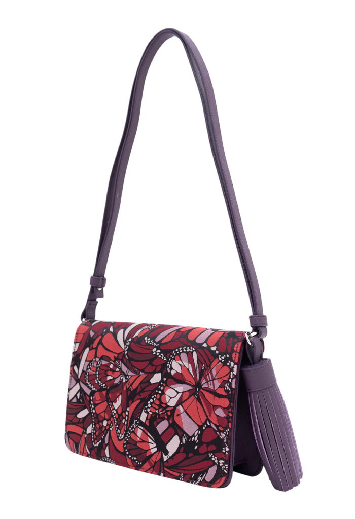 Bolsa Crossbody Cha Vuelo Mariposa