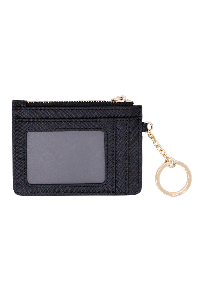 Tarjetero c/llavero Neek Saffiano Mariposa Macro