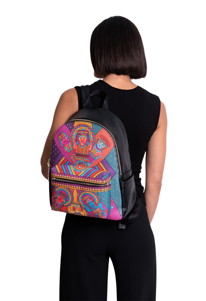 Backpack Nuuk Saffiano Caritas Sonrientes Veracruz