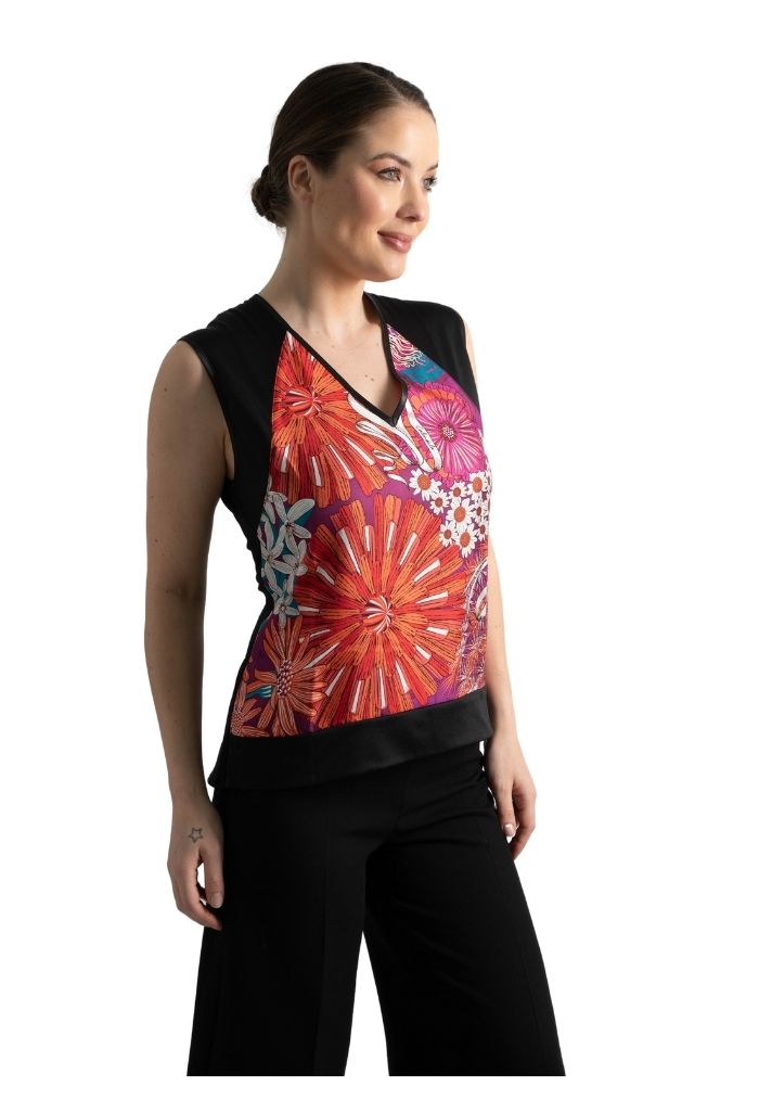 Blusa Caudal Herbolaria Flores