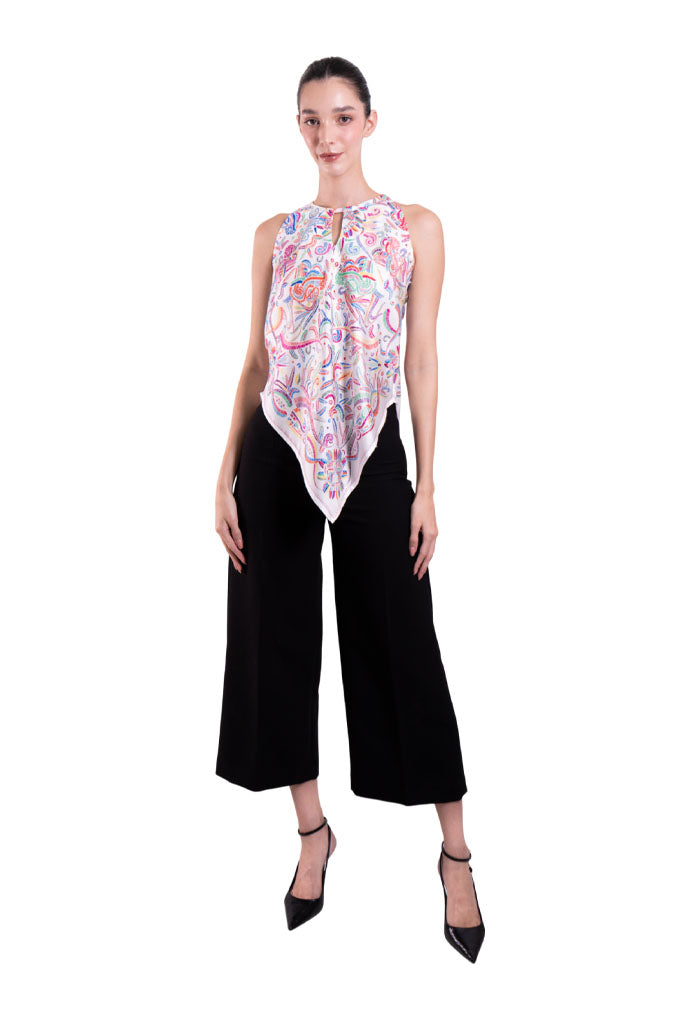 Blusa Cuello Ajustable Quetzalcóatl