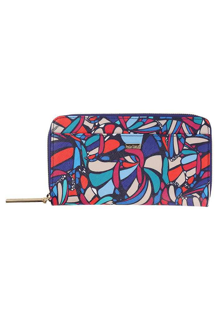 Cartera Grande Saffiano Mariposa Abstracta