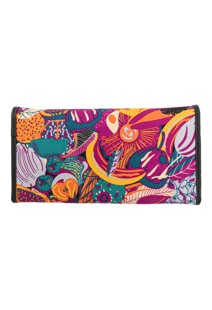 Cartera Bolsillo Seda Fruta Mexicana