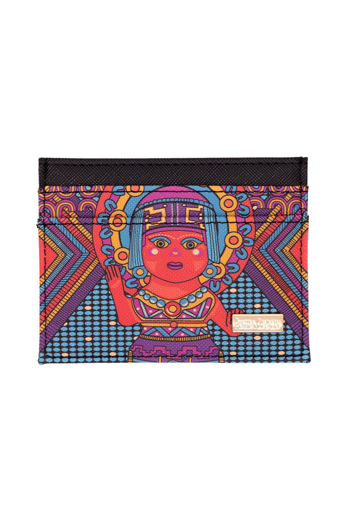 Tarjetero Kuxtal Saffiano Caritas Sonrientes Veracruz