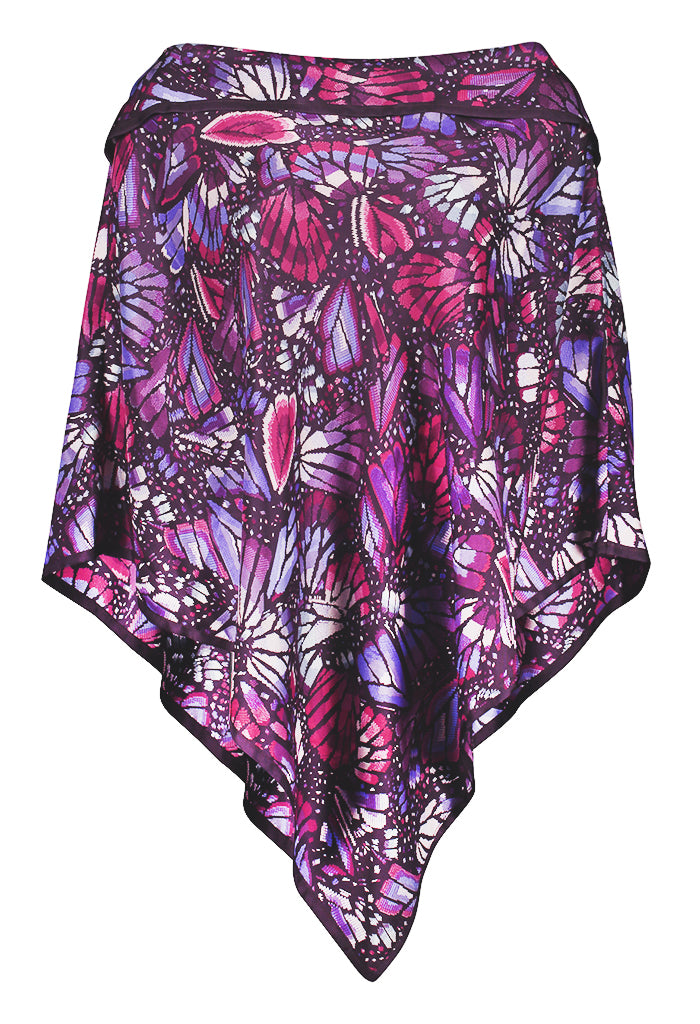 Poncho Mariposa Bordada