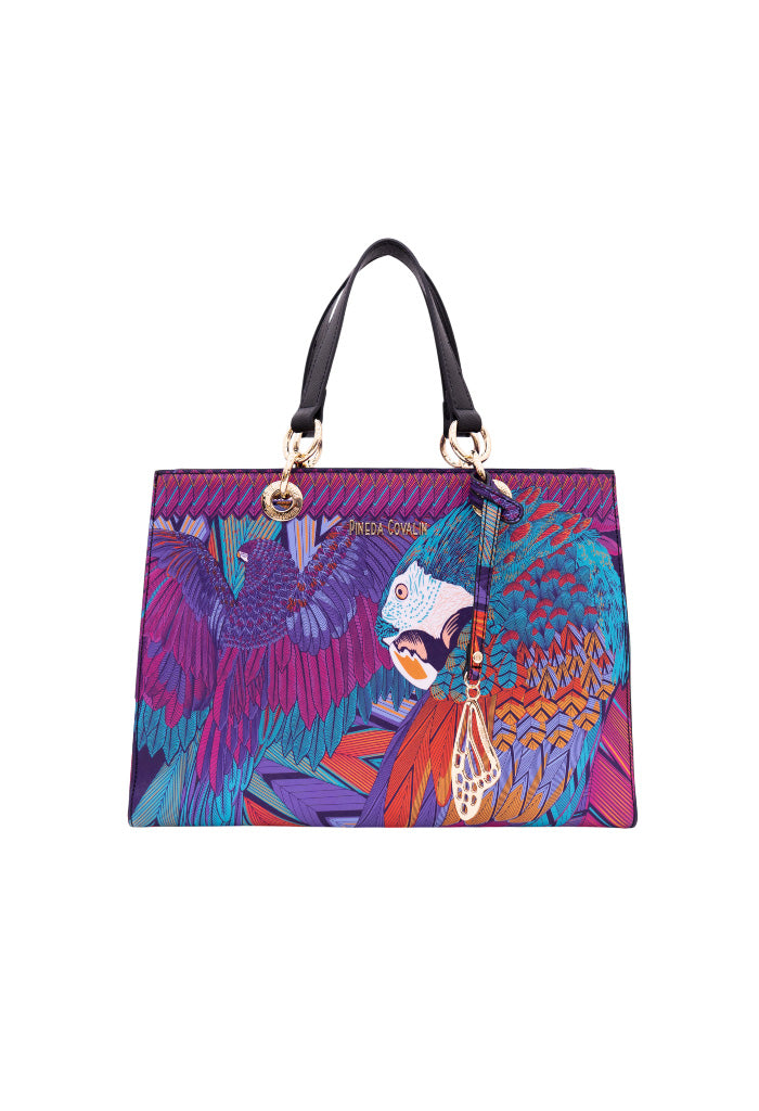 Bolsa Kaxan Saffiano Guacamaya