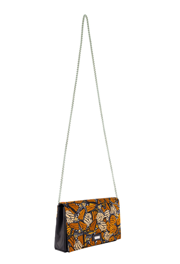 Bolsa Hook con Cadena Mariposa Monarca Original