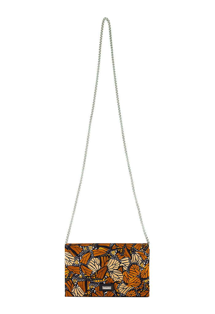 Bolsa Hook con Cadena Mariposa Monarca Original