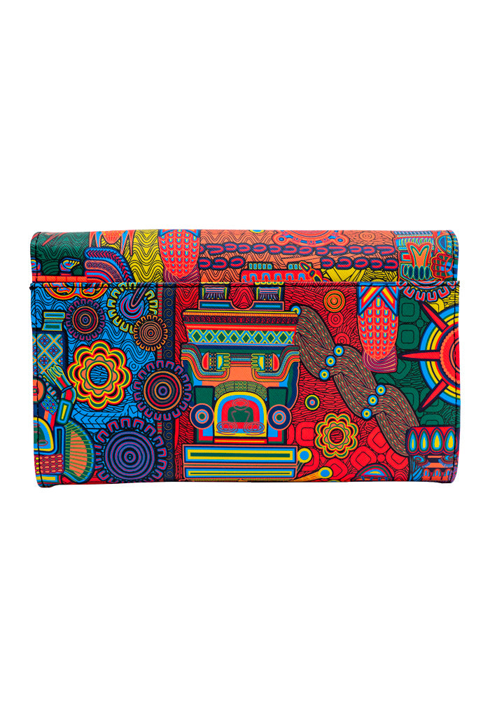 Bolsa Baas Saffiano Diosas Mexicas Verde